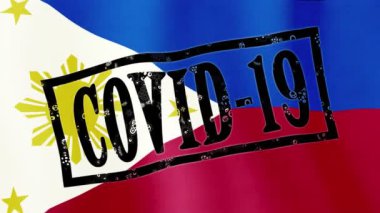 Filipinler 'de koronavirüs salgını. 2019-Ncov 'un eyalet ekonomisi üzerindeki etkisi. Covid-19 salgını, küresel kriz. İnsanlık kavramı yeni ölümcül virüsle mücadele ediyor.