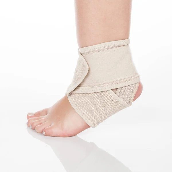 Orthopedic support for ankle — Stock Photo, Image