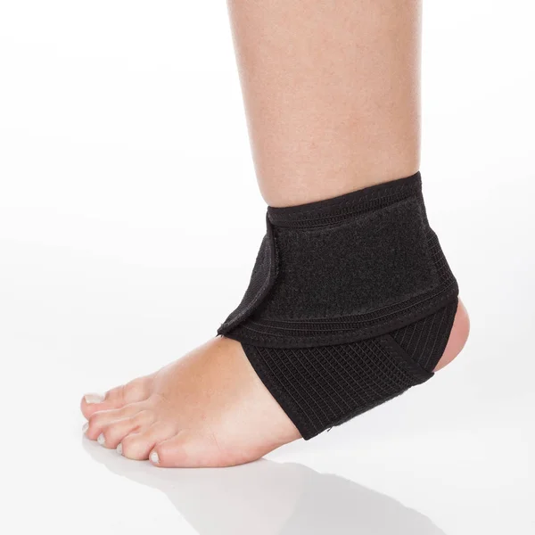 Orthopedic support for ankle — Stock Photo, Image