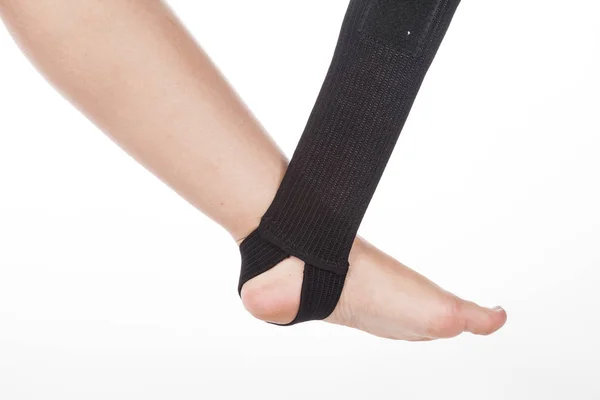 Orthopedic support for ankle — Stock Photo, Image