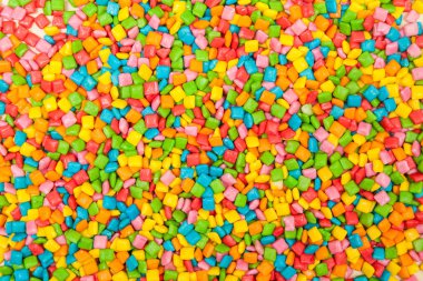 Renkli mini çiğneme diş etleri arka plan