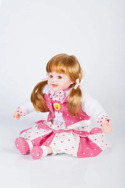 Doll speelgoed voor meisje — Stockfoto