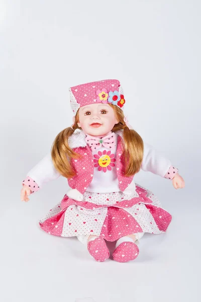 Doll speelgoed voor meisje — Stockfoto