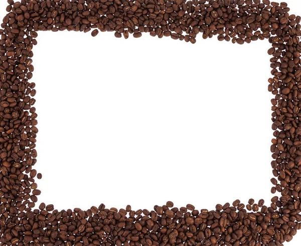 Gebrande koffie frame — Stockfoto