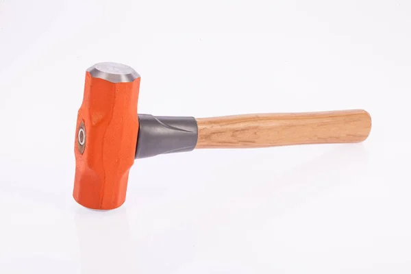 Sledgehammer di latar belakang putih — Stok Foto