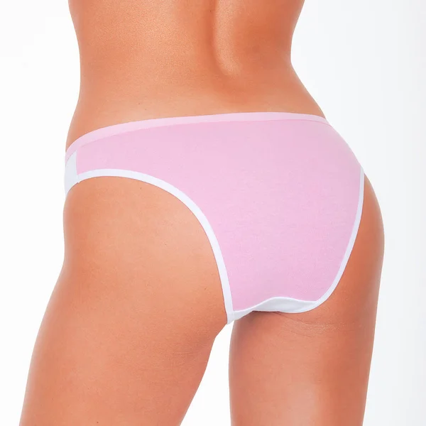 Sexy Woman Panty Lingerie Close Body Detail — Stock Photo, Image