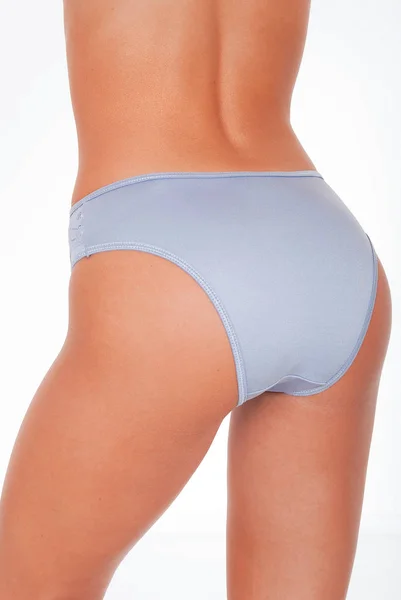 Sexy Vrouw Panty Lingerie Close Lichaam Detail — Stockfoto