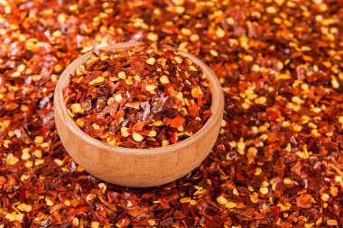 kırmızı biber veya kırmızı biber ezilmiş 