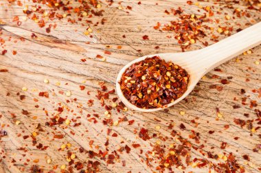 kırmızı biber veya kırmızı biber ezilmiş 