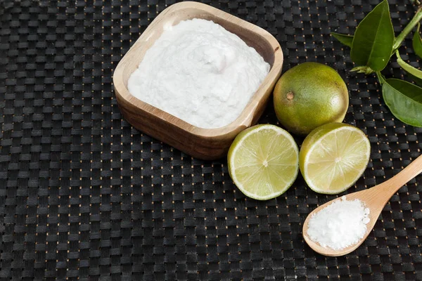 Bicarbonato Sodio Limón — Foto de Stock