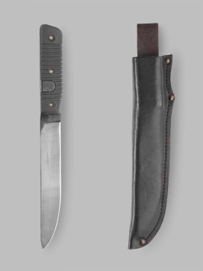 Kılıç kını ile askeri bıçak