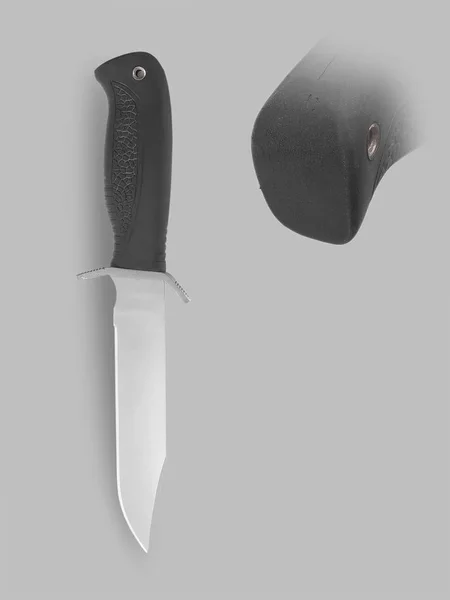 Cuchillo militar con vaina — Foto de Stock