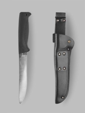 Kılıç kını ile askeri bıçak