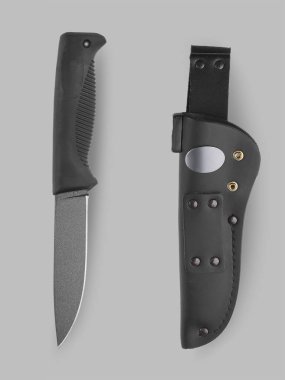 Military   knife with scabbard clipart