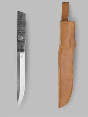 Kılıç kını ile askeri süngü bıçak