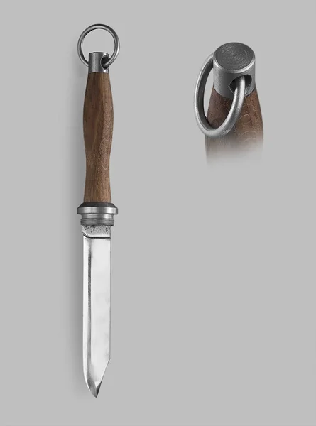 Coltello subacqueo con fodero — Foto Stock