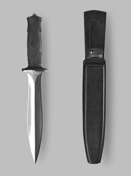 Bekämpa kniv med balja — Stockfoto