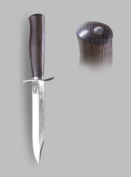 Cuchillo militar con vaina — Foto de Stock