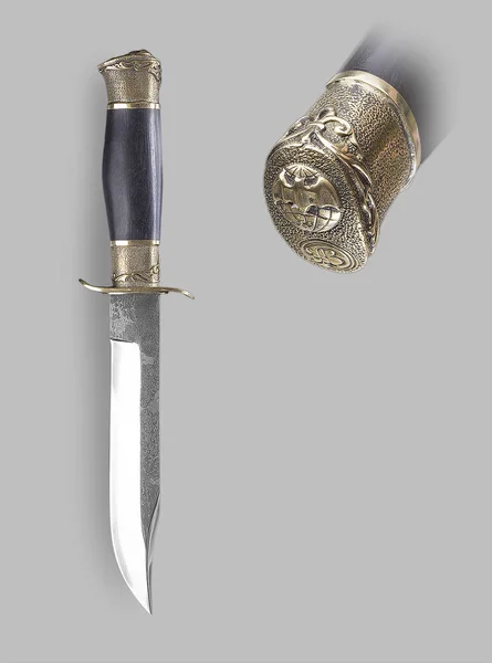 Military   knife with scabbard