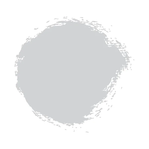 Vektorový kruh ručně tažené štětec design prvek Barva tahu — Stockový vektor