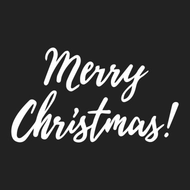 Noel kartları yazı seti vektör. Yeni yıl typogr el çekilmiş