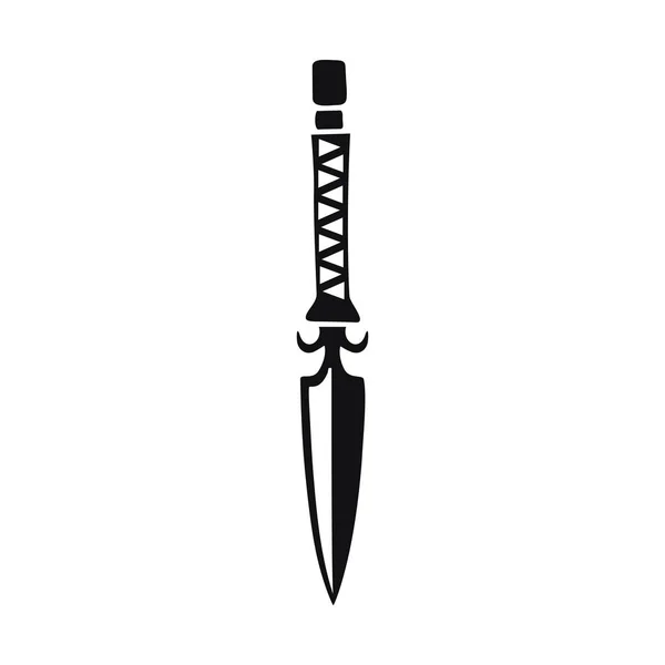 Knife icon vector — ストックベクタ