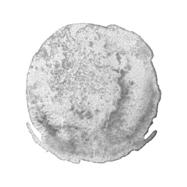 Gri tonlama sulu boya lekesi