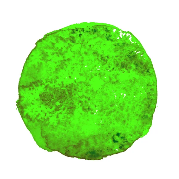 绿色水彩颜料 — 图库矢量图片