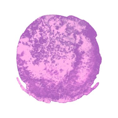 Mor sulu boya lekesi