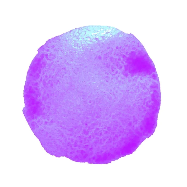 Фіолетовий аквареллю пляма — стоковий вектор