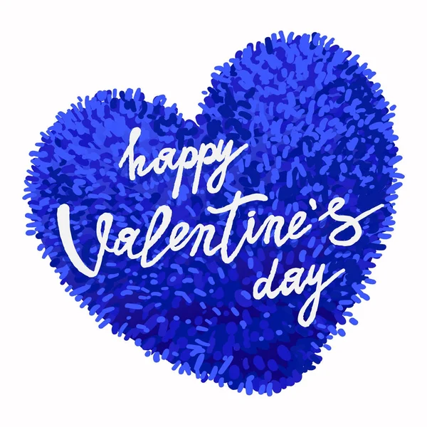 Boldog Valentin napi üdvözlőlapot — Stock Vector