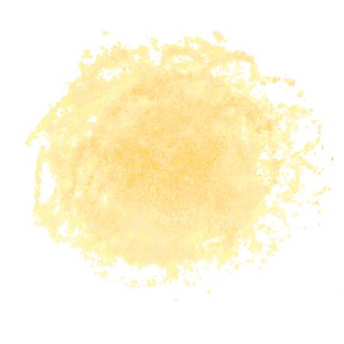 Beyaz arka plan üzerinde izole turuncu sulu boya lekesi