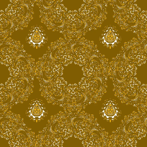 Vecteur motif floral sans couture — Image vectorielle