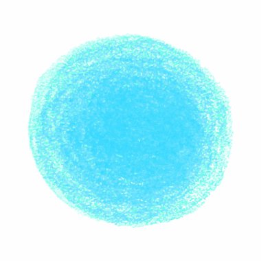 Mavi suluboya leke üzerinde izole beyaz arka plan