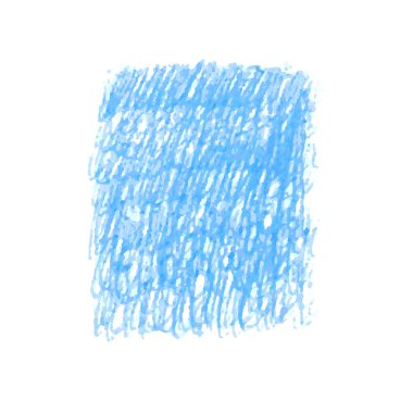 Mavi Kalem karalama doku leke üzerinde izole beyaz arka plan