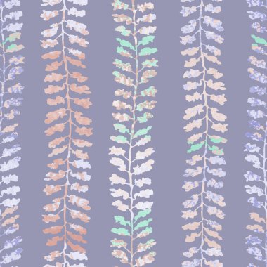 Otlar, yeşillik, bitkiler ile Dikişsiz desen