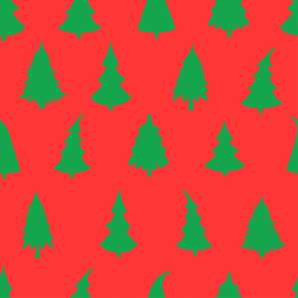 Varratmentes háttérben karácsonyfa — Stock Vector
