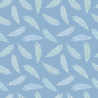 Bitkiler, bitkiler ve çiçeklerle kusursuz desen