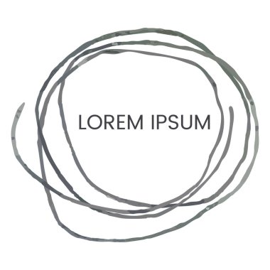 El çizimi çerçeve şablonu