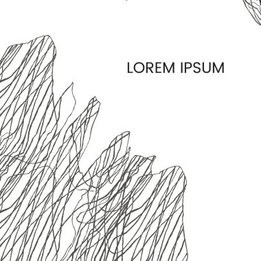 El çizimi çerçeve şablonu