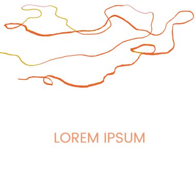 El çizimi çerçeve şablonu