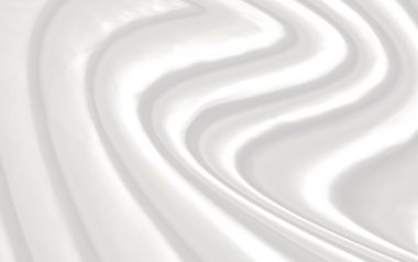 Yumuşak dalgalı beyaz bez arkaplan.