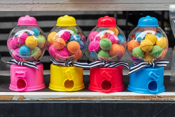 États Unis État Washington Vancouver Distributeurs Bonbons Colorés Marché Fermier — Photo