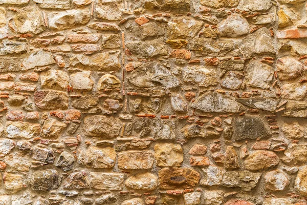 Італія Сицилія Провінція Мессіна Каронія Кам Яна Стіна Середньовічному Селі — стокове фото