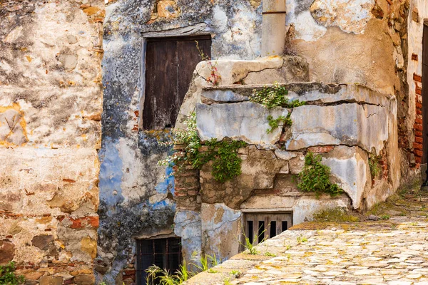 Italia Sicilia Provincia Messina Caronia Edificios Antiguos Ciudad Medieval Caronia — Foto de Stock
