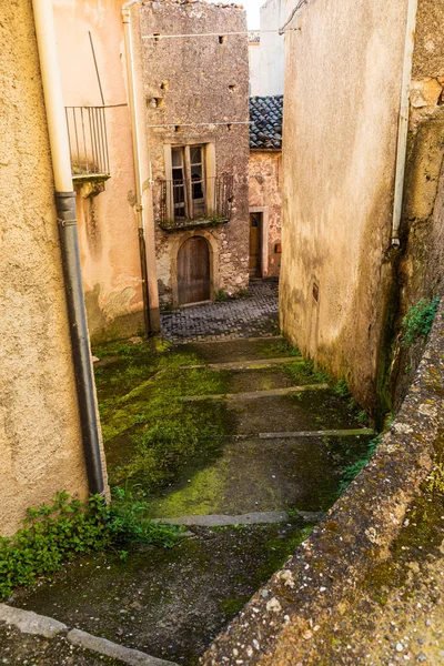 Talya Sicilya Messina Ili Novara Sicilya Francavilla Sicilya Nın Ortaçağ — Stok fotoğraf