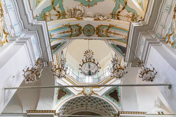 Italia Sicilia Provincia Palermo Gangi Abril 2019 Interior Chiesa Della — Foto de Stock