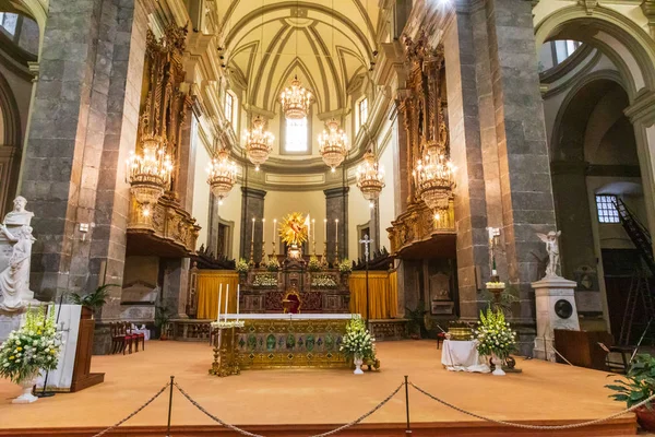 Italia Sicilia Provincia Palermo Palermo Abril 2019 Altar Catedral Palermo — Foto de Stock