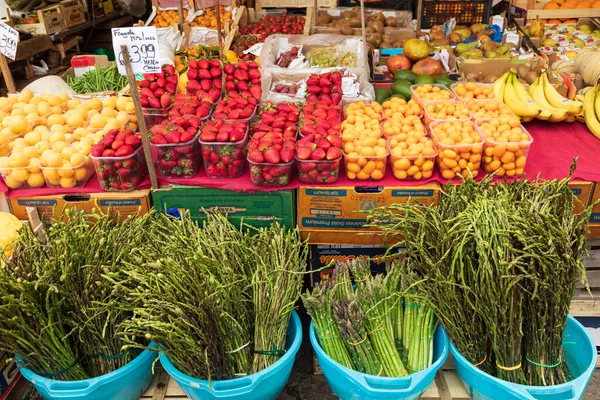 Italy Sicily Province Palermo Palermo April 2019 Street Market Full — Stock Photo, Image