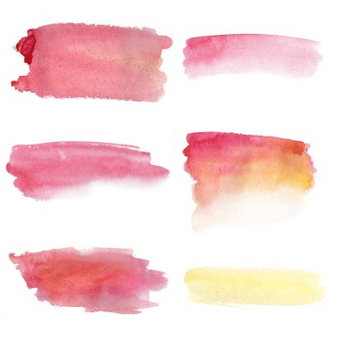 Suluboya pembe nokta bunners